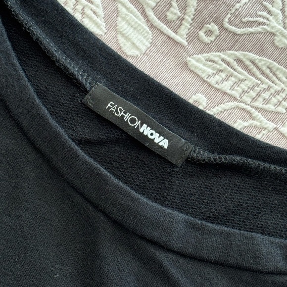 Fashion Nova Sweatshirt Dress - Picture 5 of 9